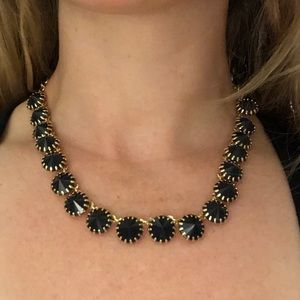 J.Crew Button Necklace in Black